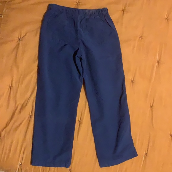 Wide leg navy slacks, extra lining inside, real pockets! EUC - Picture 5 of 6